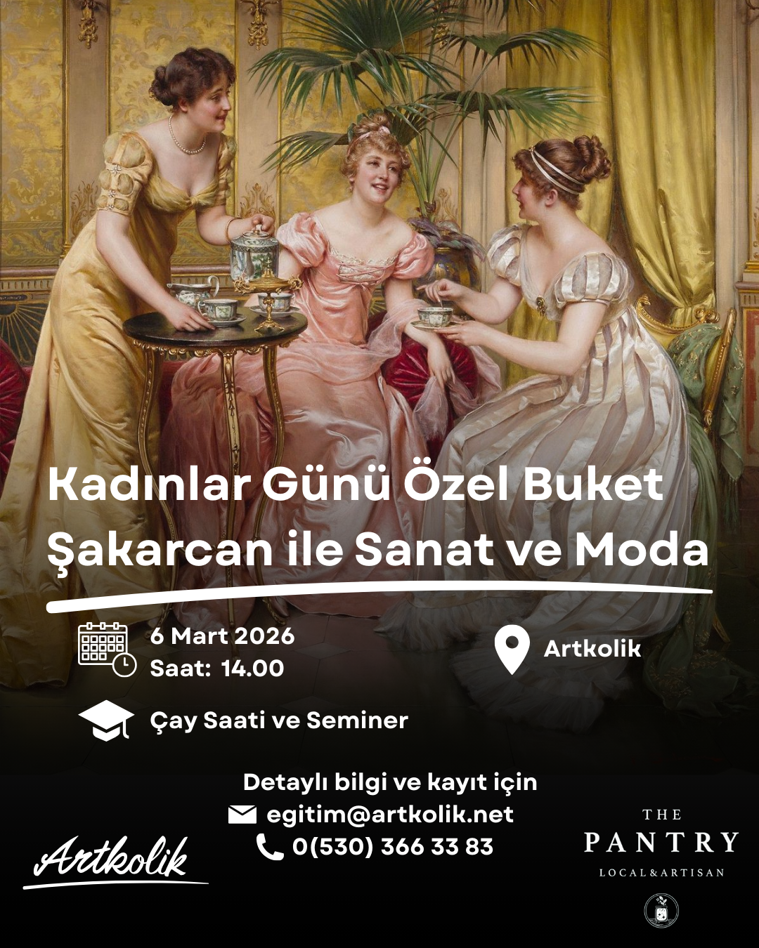 Kadınlar Günü’ne Özel Sanat ve Moda Semineri