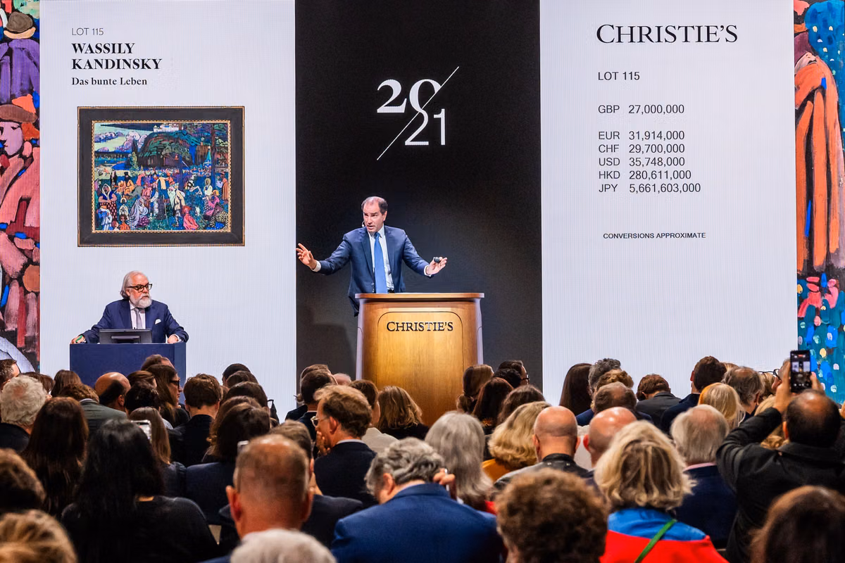 Frieze Week 2026’da Londra Müzayedeleri: Kandinsky 31,5 Milyon Sterlinle Zirvede
